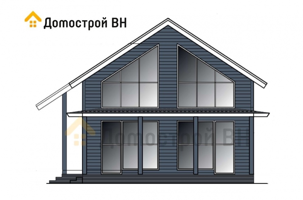 Строительство каркасного дома К-1220 в Новгородском районе