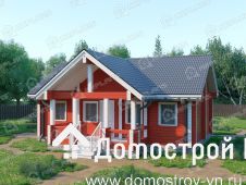 Дом из бруса ДБ-071 Домотстрой ВН