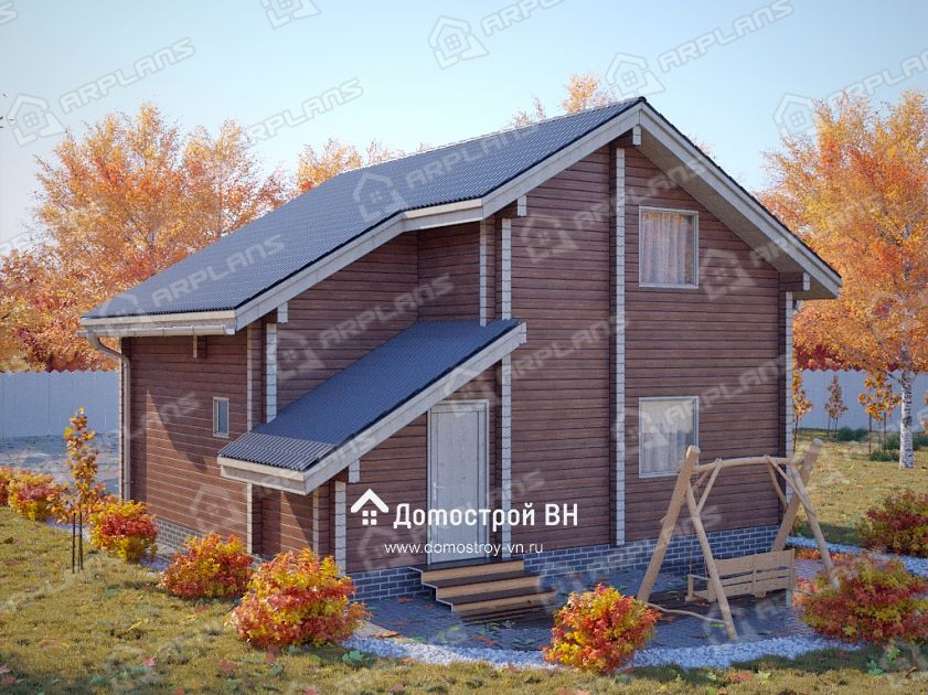 Дом из бруса ДБ-081 Домотстрой ВН