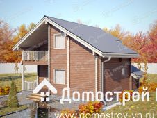 Дом из бруса ДБ-081 Домотстрой ВН