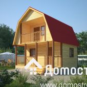 Дом из бруса ДБ-50 Домотстрой ВН