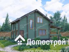 Дом из бруса ДБ-007 Домотстрой ВН