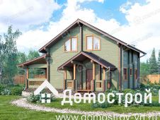 Дом из бруса ДБ-007 Домотстрой ВН