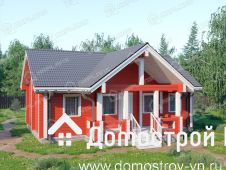 Дом из бруса ДБ-071 Домотстрой ВН