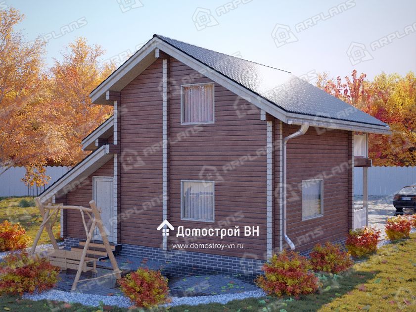 Дом из бруса ДБ-081 Домотстрой ВН