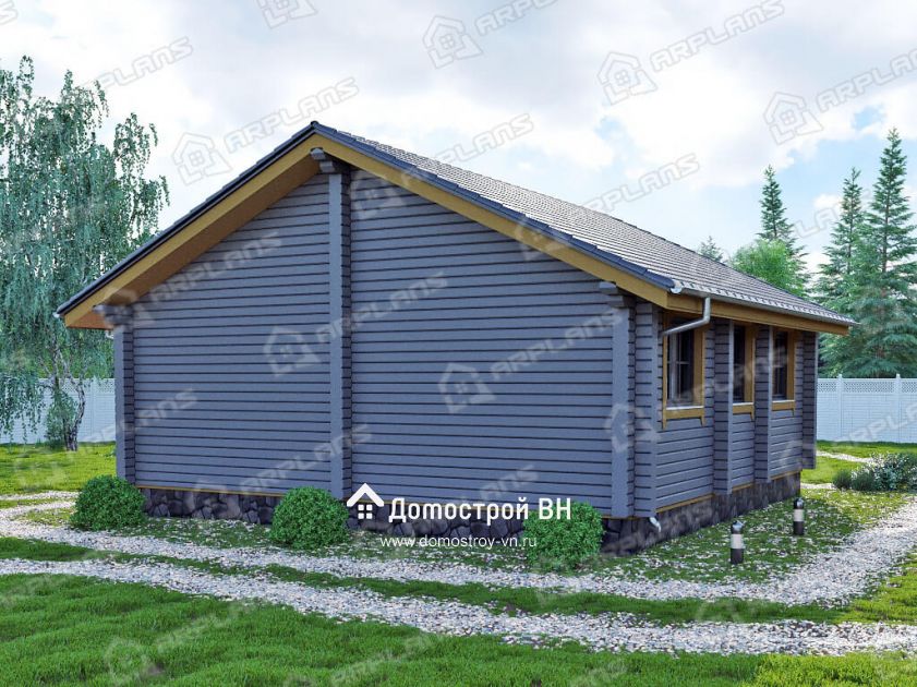 Дом из бруса ДБ-0141 Домотстрой ВН