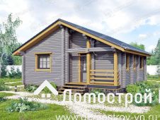 Дом из бруса ДБ-0141 Домотстрой ВН