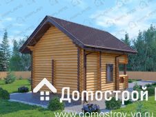 Баня деревянная Б-048 Домотстрой ВН